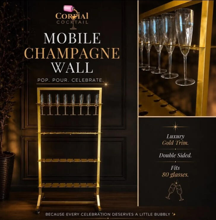 Luxury LED Mobile Bar